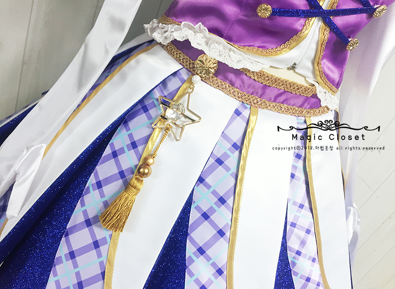 アイカツ! /紫吹 蘭/3スクールドレス/ハイパープルパレード