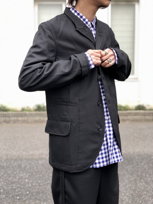 COMME des GARCONS SHIRT - WOOL GABARDINE SETUP : UNDERPASS