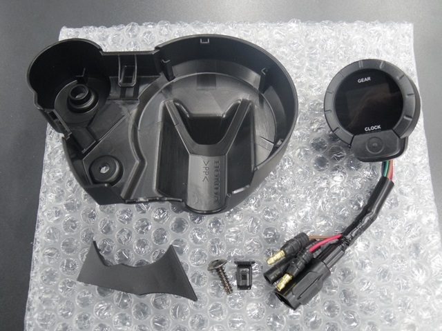 HONDA モンキー125 クロック&ギアポジションメーター、アタッチメント付き