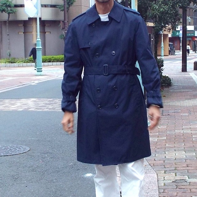 US Air Force Trench Coat 40 Short / All Weather Coat DSCP / USAF