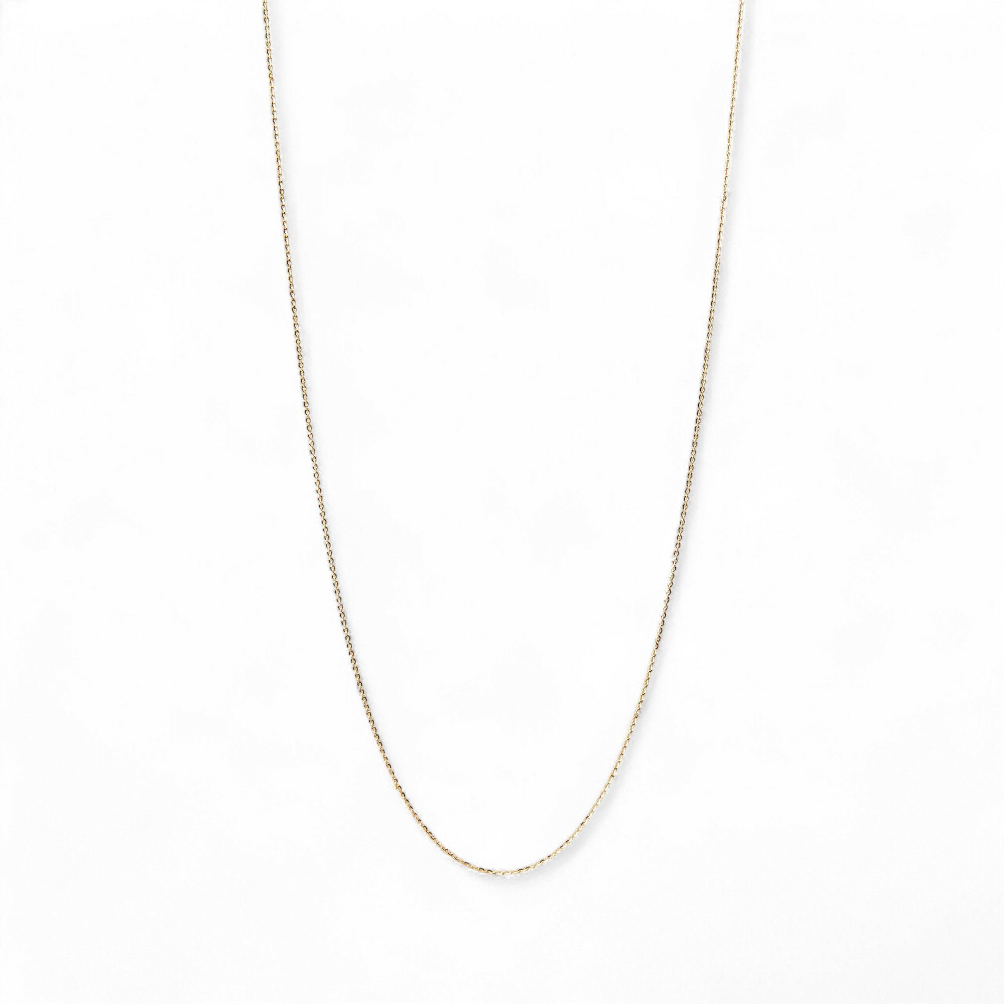 WEB限定】トゥインクルカット チェーン 70cm K18YG | チェーン・金具