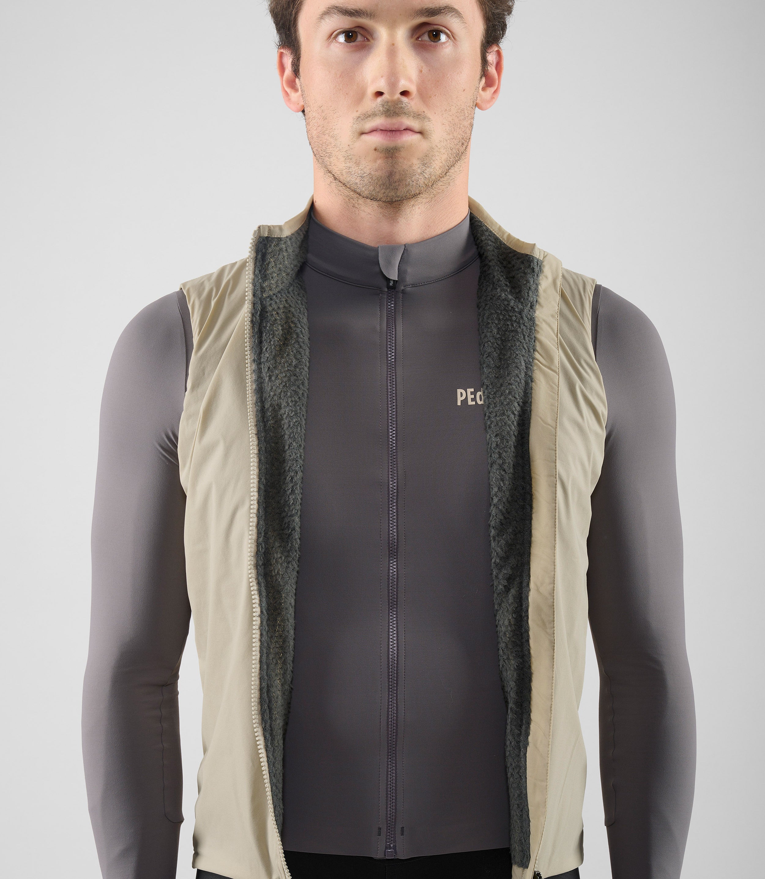 Men's Light Grey Alpha® Vest | Element | PEdALED