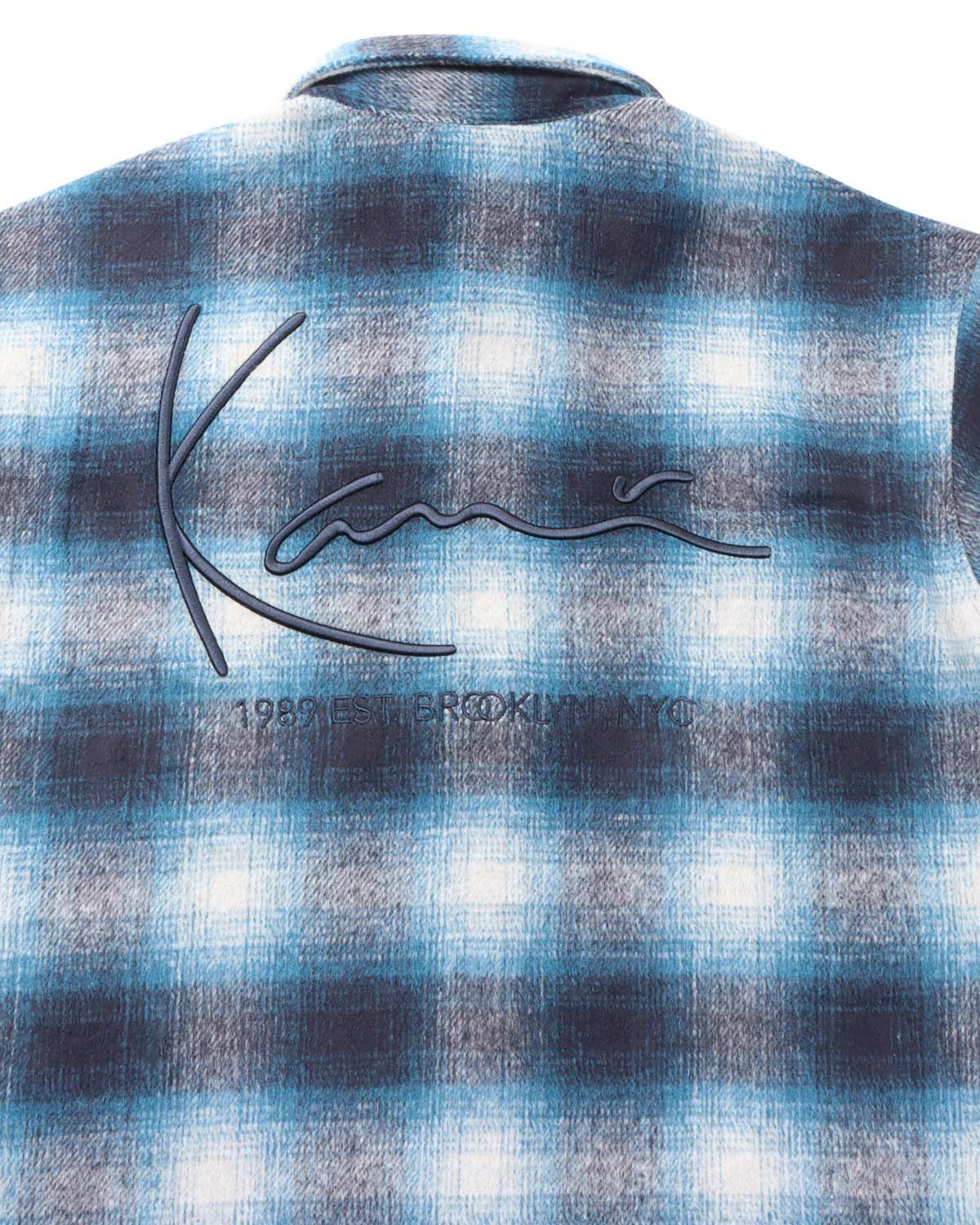 Karl Kani] シャギー チェック シャツ ジャケット | PEET ONLINE STORE