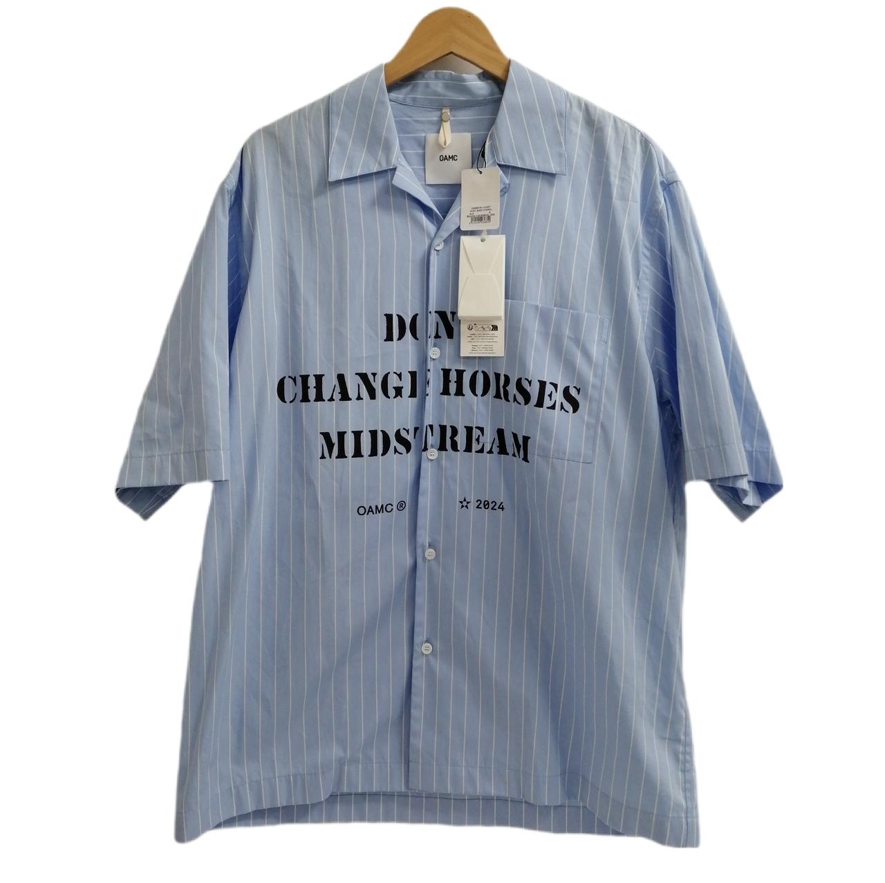 OAMC|SHIRTS KURT SHIRT STRIPE-WOVEN|【ハードオフ公式通販】オフ