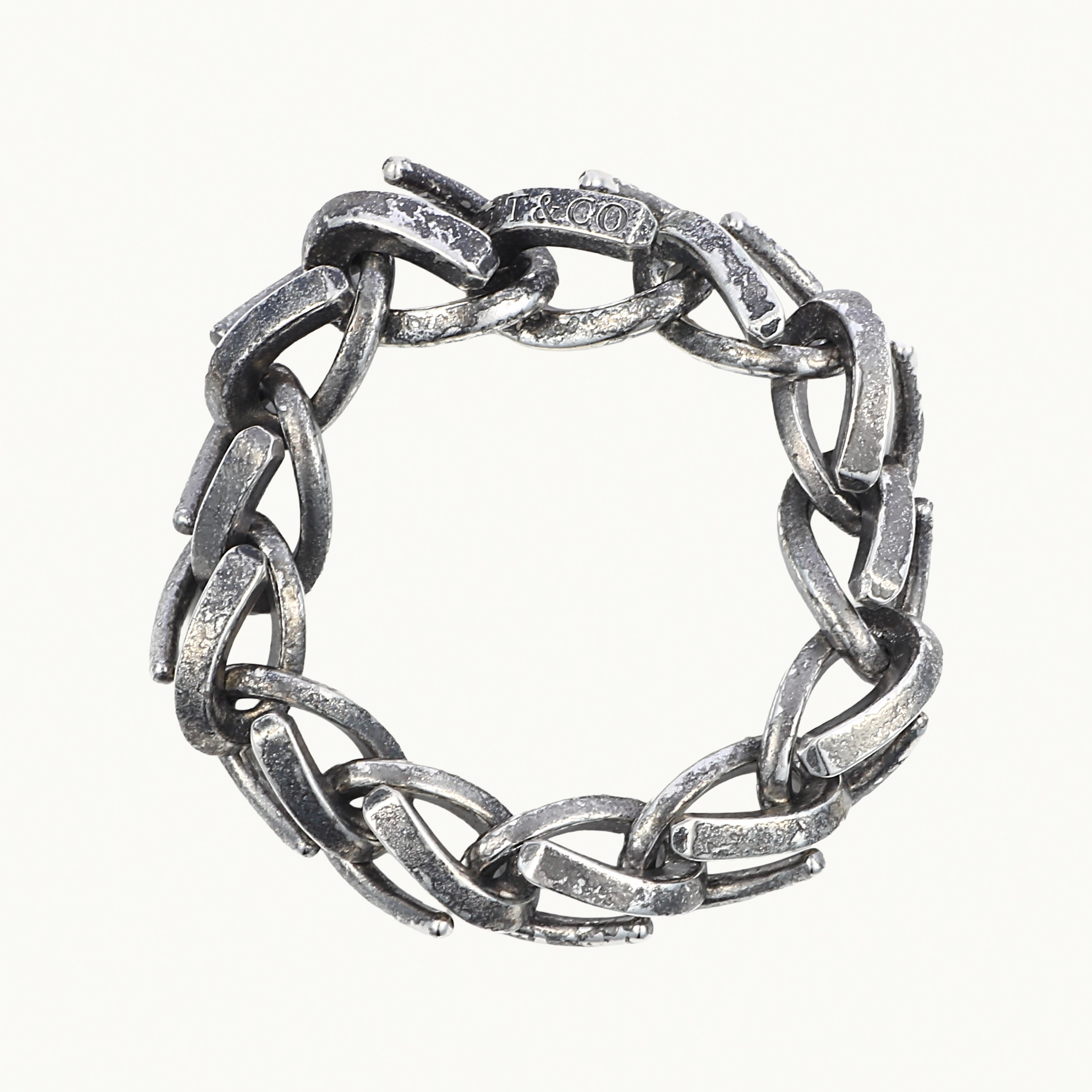 TIFFANY&CO. ティファニー フォージ ラージ リンク ブレスレット