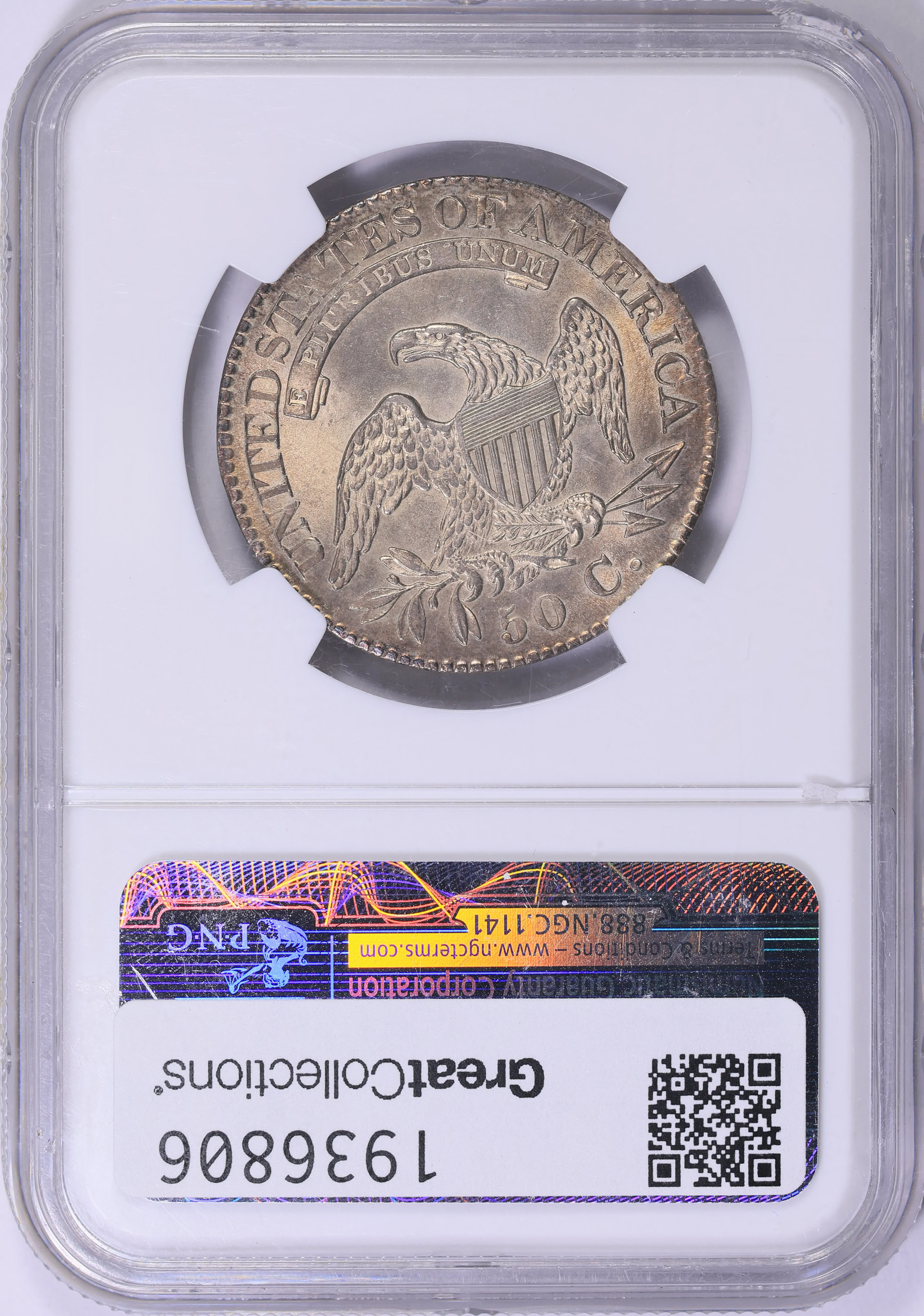 1825 Capped Bust Half Dollar NGC MS-63 (Item 1936806