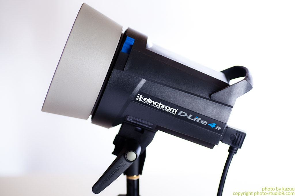 エリンクローム(elinchrom) D-Lite-it 4 をざっくりレビュー。[自宅