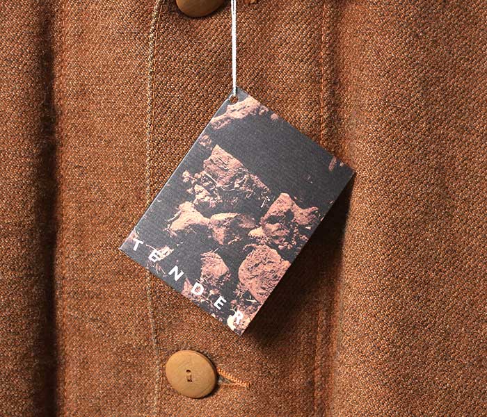 テンダー TENDER Co. フーデッドジャケット ライランドウール コットン