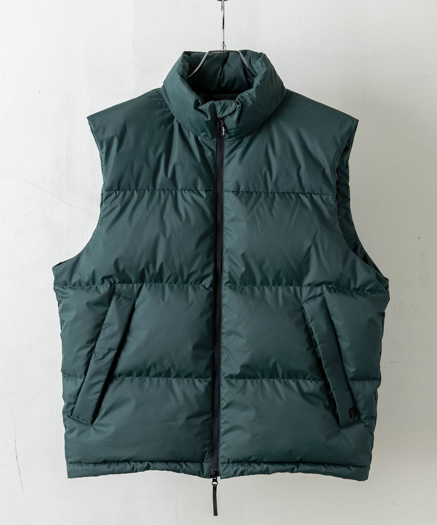 Men's] Quilting Down Vest / WINDSTOPPER(R) Product by GORE-TEX LABS +