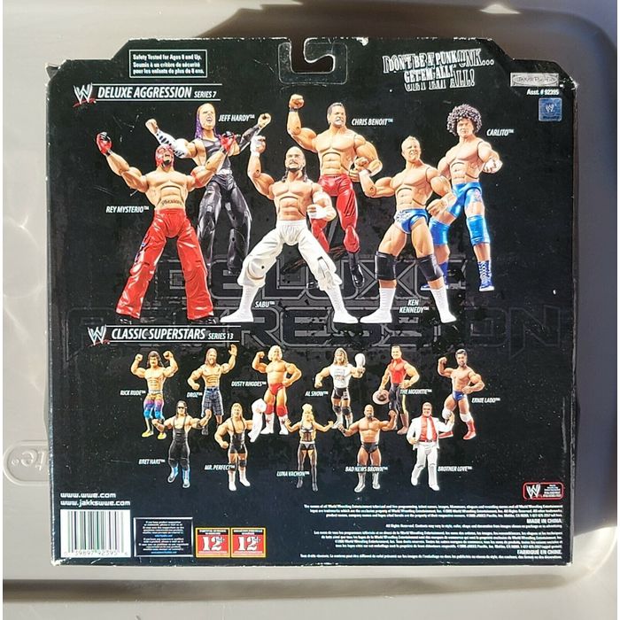 wwe wwf ljn deluxe classic superstars brothers of destruction kane