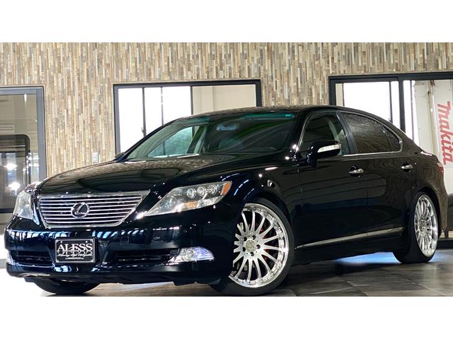 レクサス LS460 1/18 21インチ ローダウンカスタム レクサス LS460の