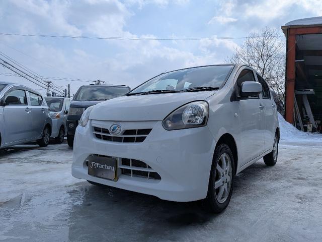 ダイハツ ミライース Xf 4WD アイドリングストップ 電動格納