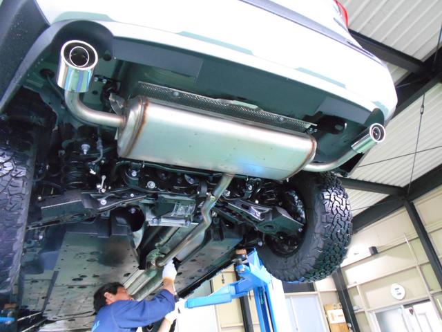 マフラー取付 RAV4 ガナドール2本出し 整備工場直送対応OK！｜グー