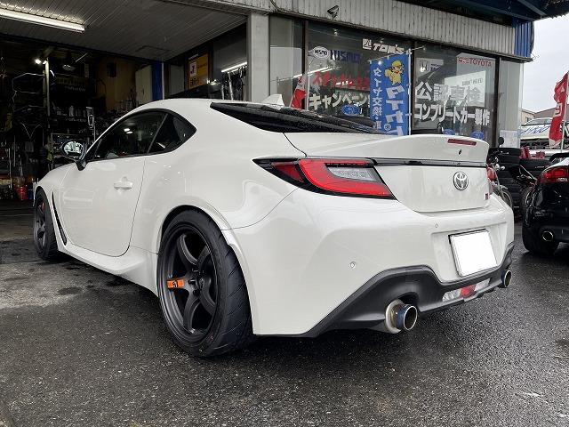 滋賀オートライフハノ GR86(ZN8)にテイン「フレックスZ」と