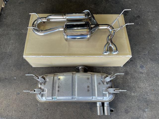 滋賀オートライフハノ NDロードスター(ND5RC)のマフラー交換（サクラム