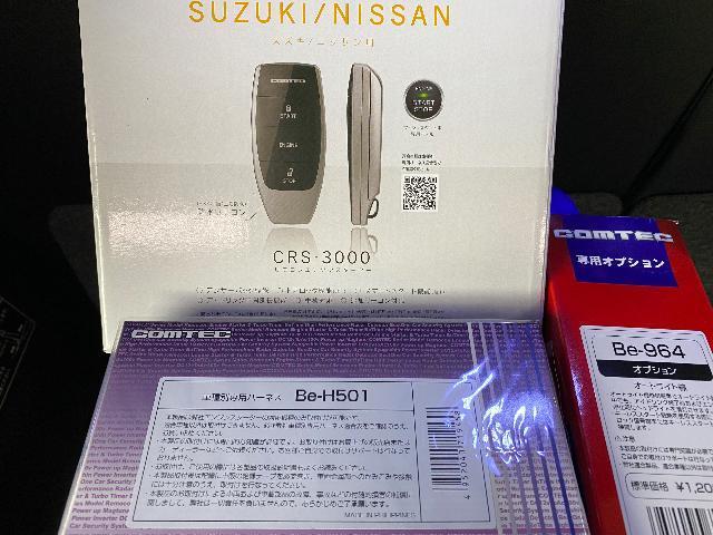 スズキ ワゴンR コムテック エンジンスターター 取付 用品取付 福島県