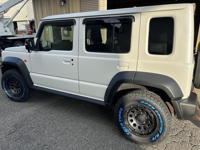 スズキ ジムニーノマド タイヤ交換 215/70R16 オープンカントリー