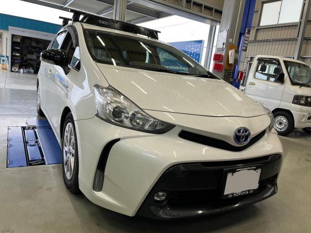 ﾄﾖﾀ ﾌﾟﾘｳｽα 純正ｻｽﾍﾟﾝｼｮﾝ戻し 三重県 四日市市 菰野町 四日市ｲﾝﾀｰ 鈴鹿
