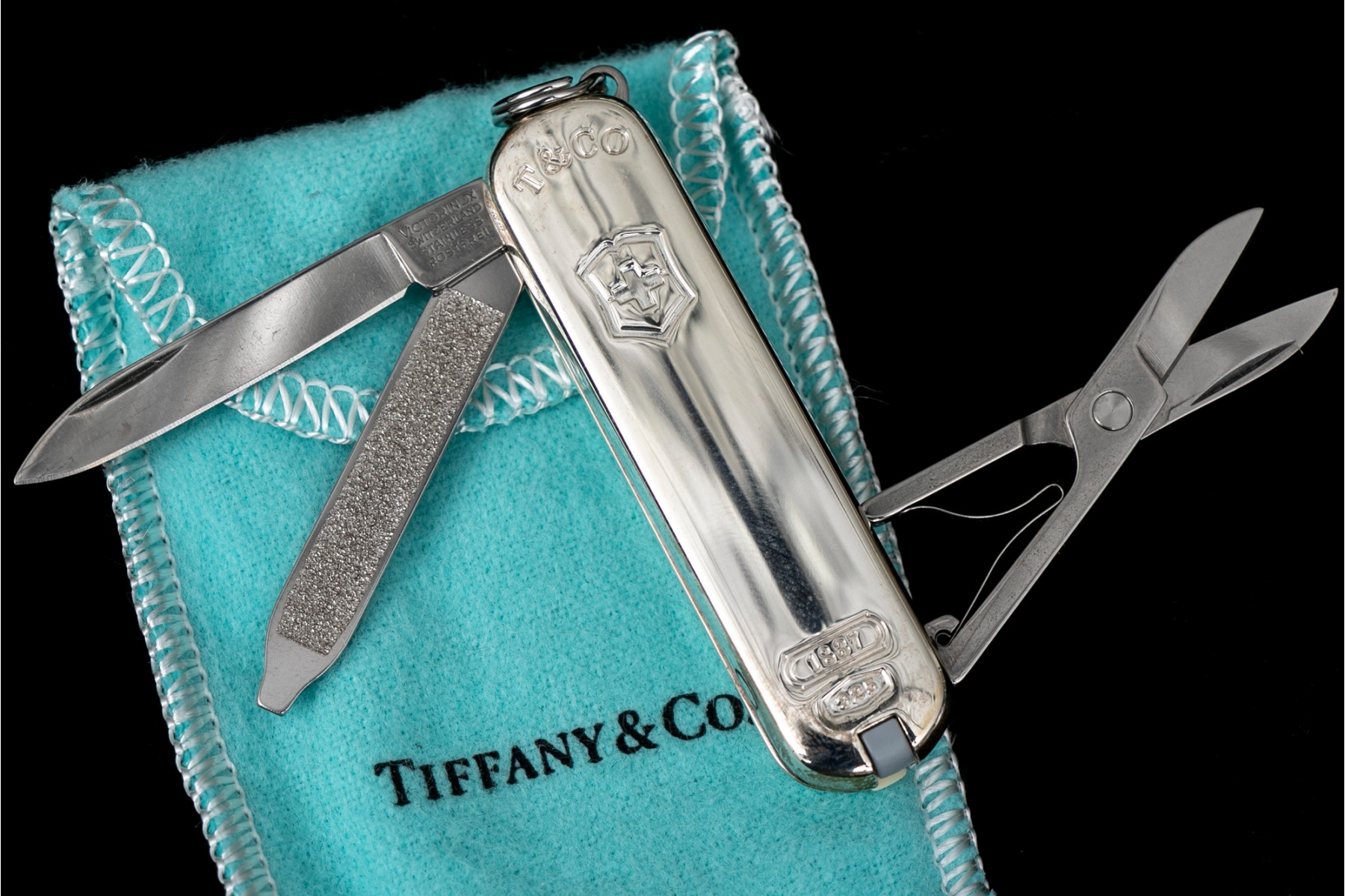 Tiffany & Co Swiss Army Knife-Victorinox-Sterling Silver 925