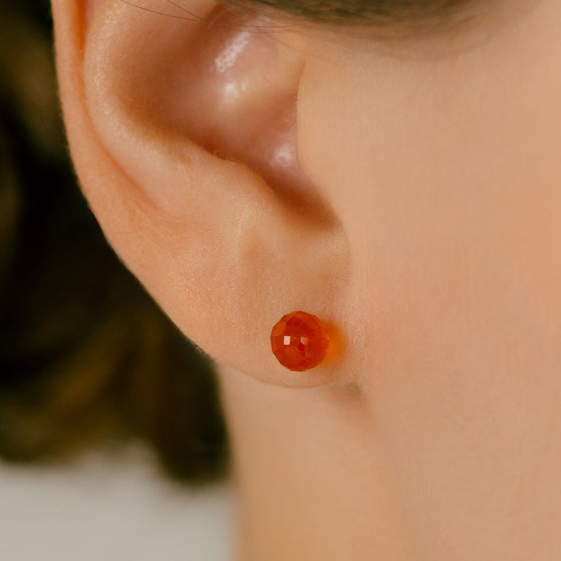 K18 ミラーカットボール 軟骨ピアス ボディピアス パーツ│16G/14G対応