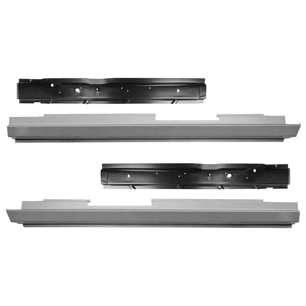1984-2001 Jeep Cherokee XJ Slip-on rocker panel & Backing Plate