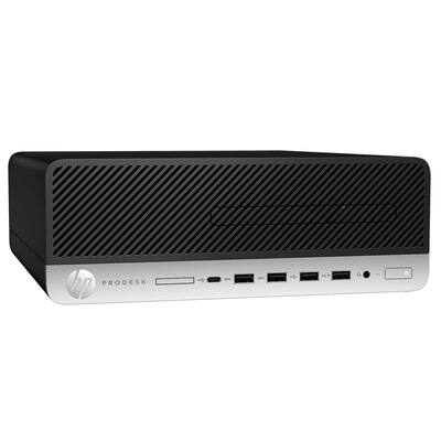 HP Refurbished Excellent ProDesk 600G5 SFF Desktop PC, Intel Core