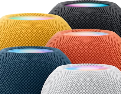 Apple HomePod mini Blue MJ2C3LL/A - Best Buy
