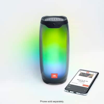 JBL Pulse 4 Portable Bluetooth Speaker Black JBLPULSE4BLKAM - Best Buy