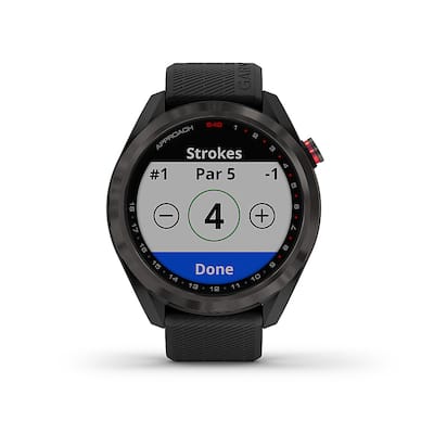 Garmin Approach S42 GPS Smartwatch 30 mm Metal Gunmetal (2021) 010