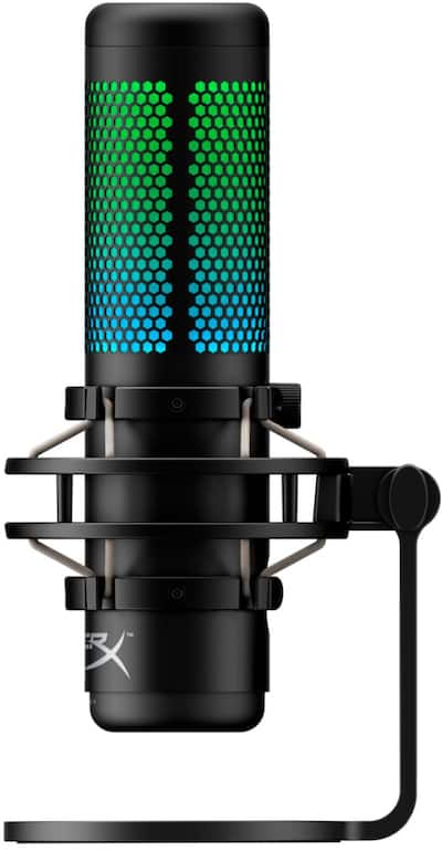 HyperX QuadCast S Wired RGB Multi Pattern USB Condenser Microphone