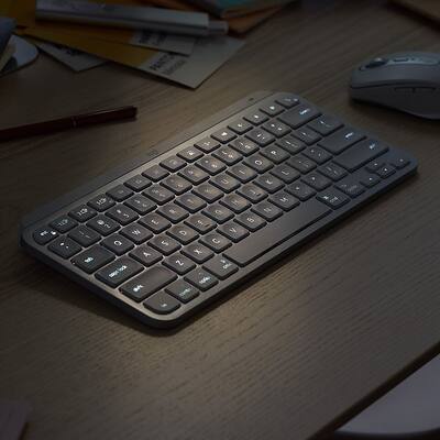 Logitech MX Keys Mini Combo for Business 60% Wireless Keyboard and