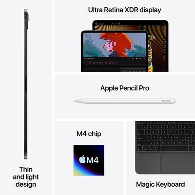 Apple 13 inch iPad Pro M4 chip Built for Apple Intelligence Wi Fi