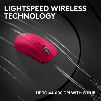 Logitech PRO X SUPERLIGHT 2c LIGHTSPEED Lightweight Compact