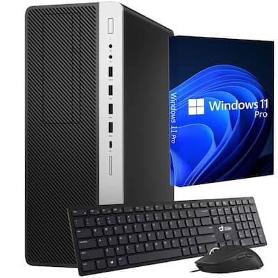 HP Refurbished Excellent ProDesk 600 G3 Desktop Tower Computer PC