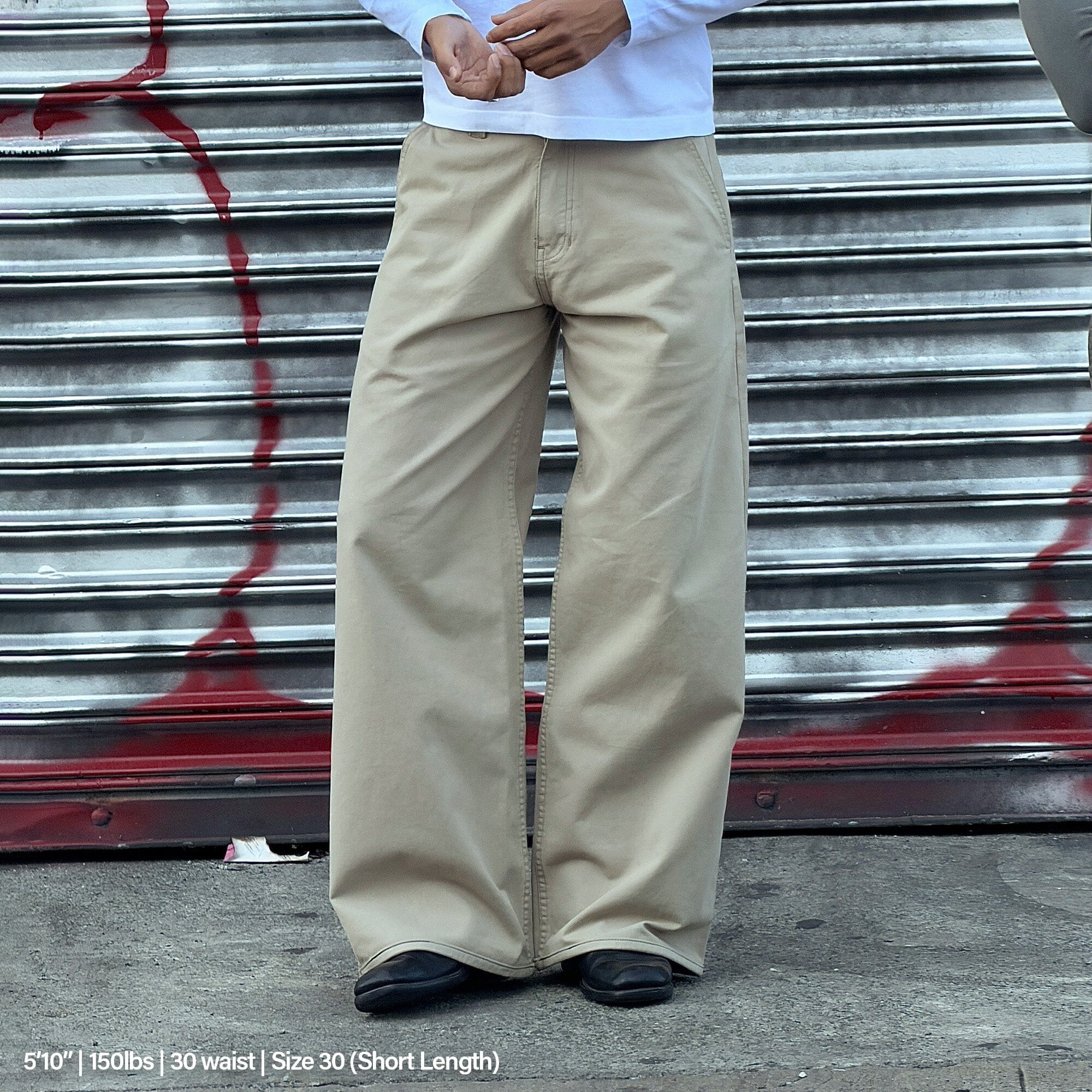 Shibuya Chino Pants | Baggy, Wide-Leg – Pool House New York