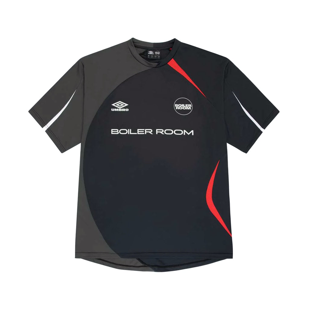 UMBRO x Boiler Room Football Jersey - Charcoal | Points Streetwear