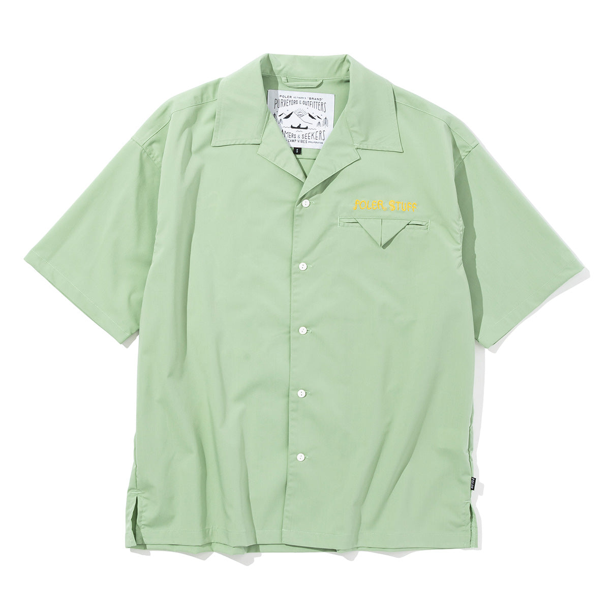 TOURIST TRAP RELAX OPEN COLLAR SHIRT – polerjapan