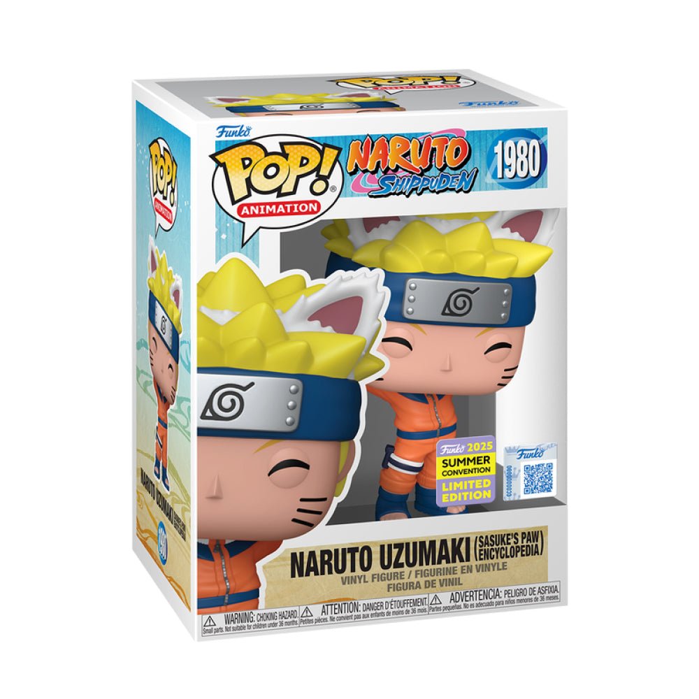 Naruto Uzumaki (Sasuke's Paw Encyclopedia) | SDCC 2025 | Funko