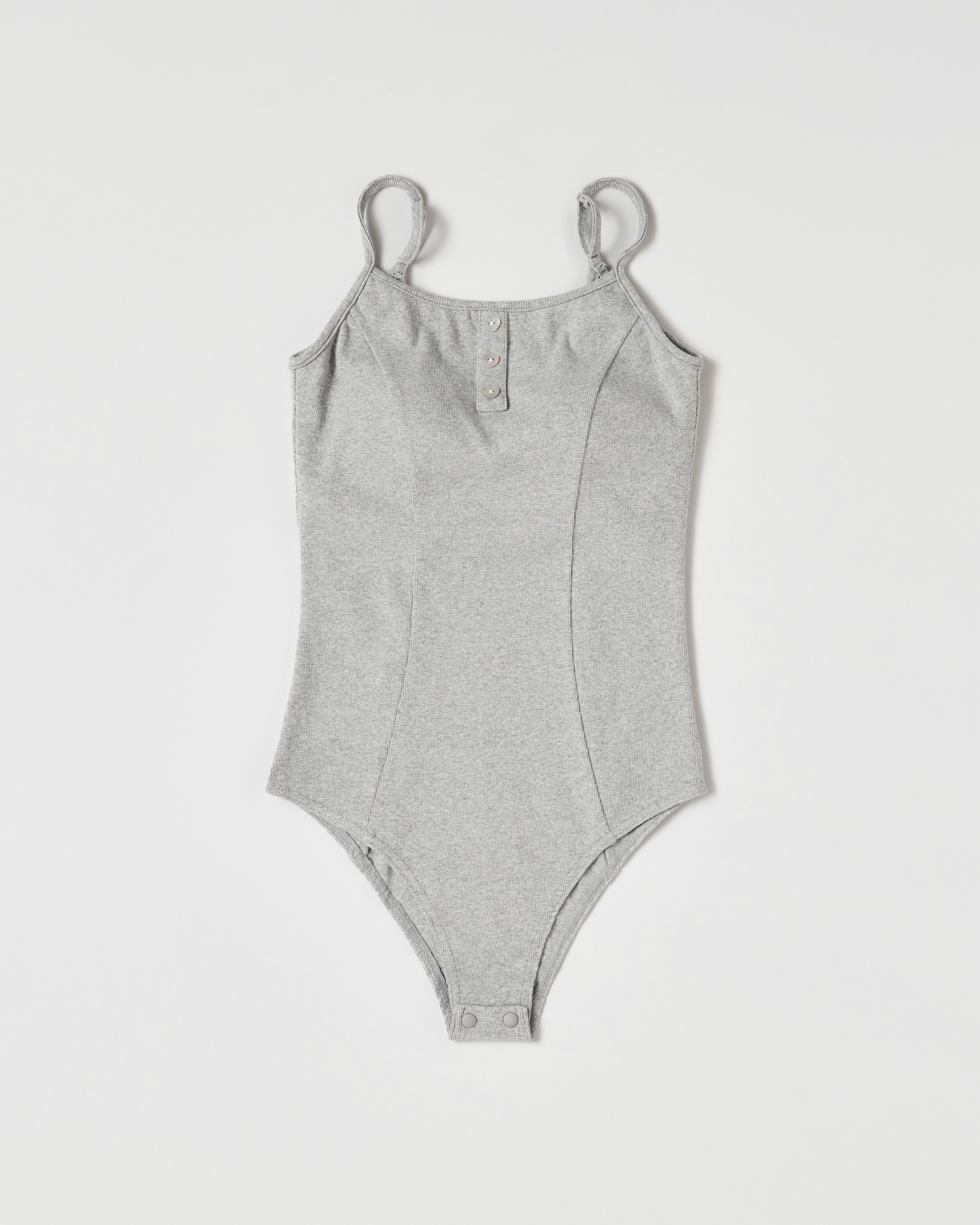 Heart button leotard