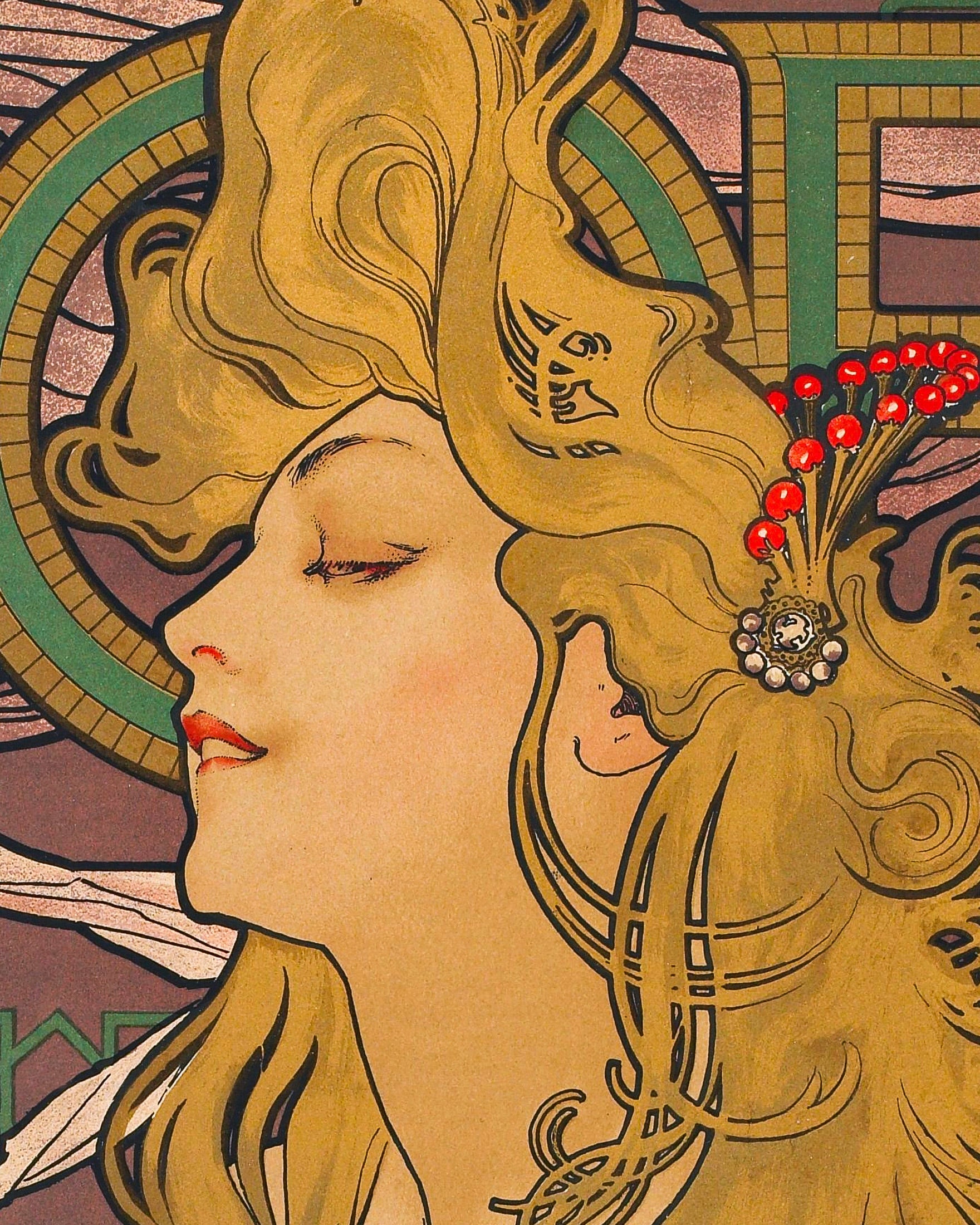 Job (1896) by Alfons Mucha - Print | Posterscape