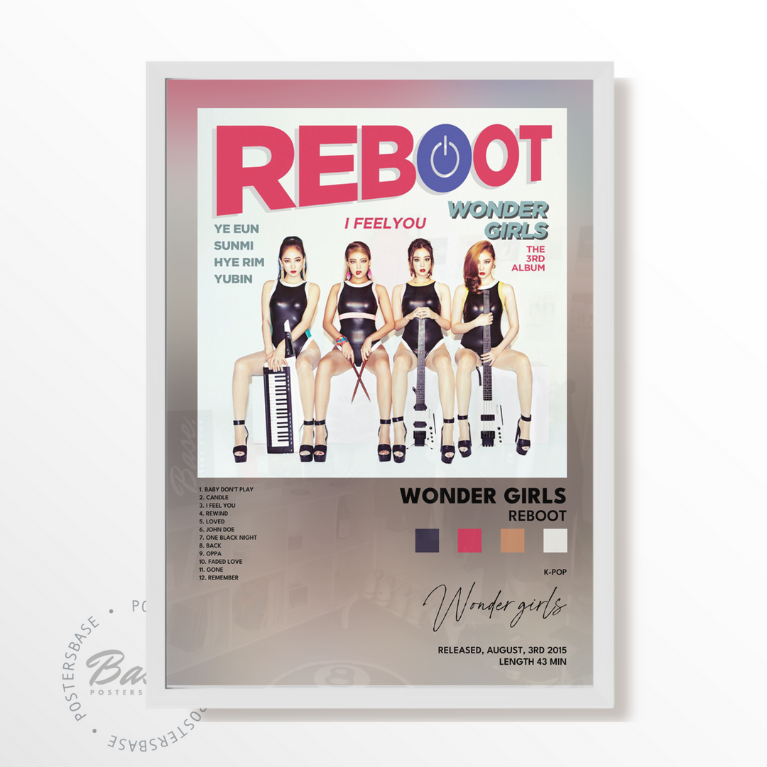 K-POP Posters of wonder girls REBOOT – from 11.95€ | Free Shipping