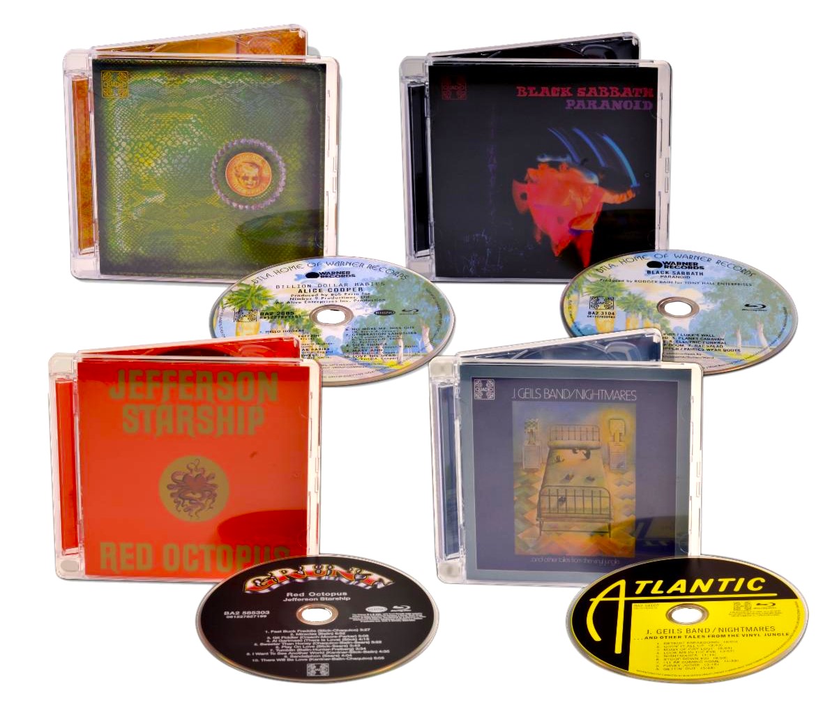 Rhino Quadio High Res Blu-ray Releases from Black Sabbath, Alice
