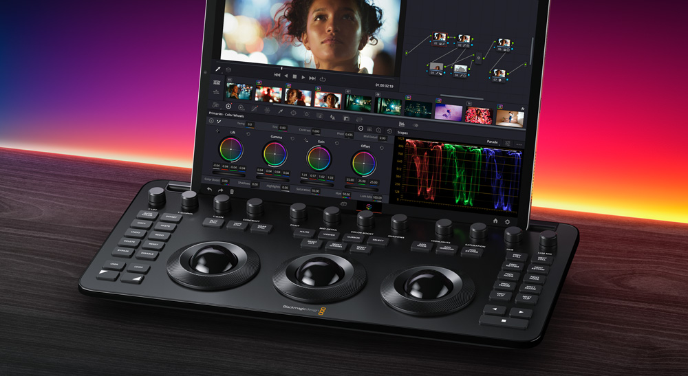 Blackmagic Design releases a DaVinci Resolve editing panel for