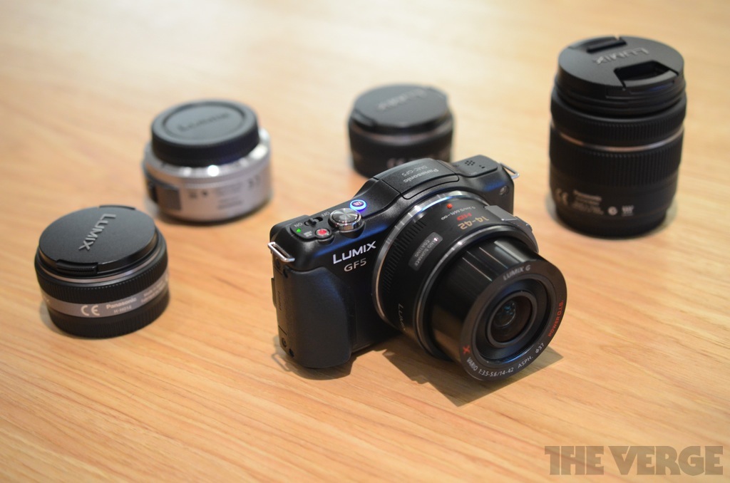 Panasonic Lumix DMC-GF5 Micro Four Thirds camera announced with