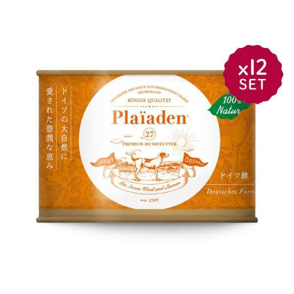 100％Wild 贅沢ジビエ ドイツ猪 12缶セット｜無添加ドッグフード