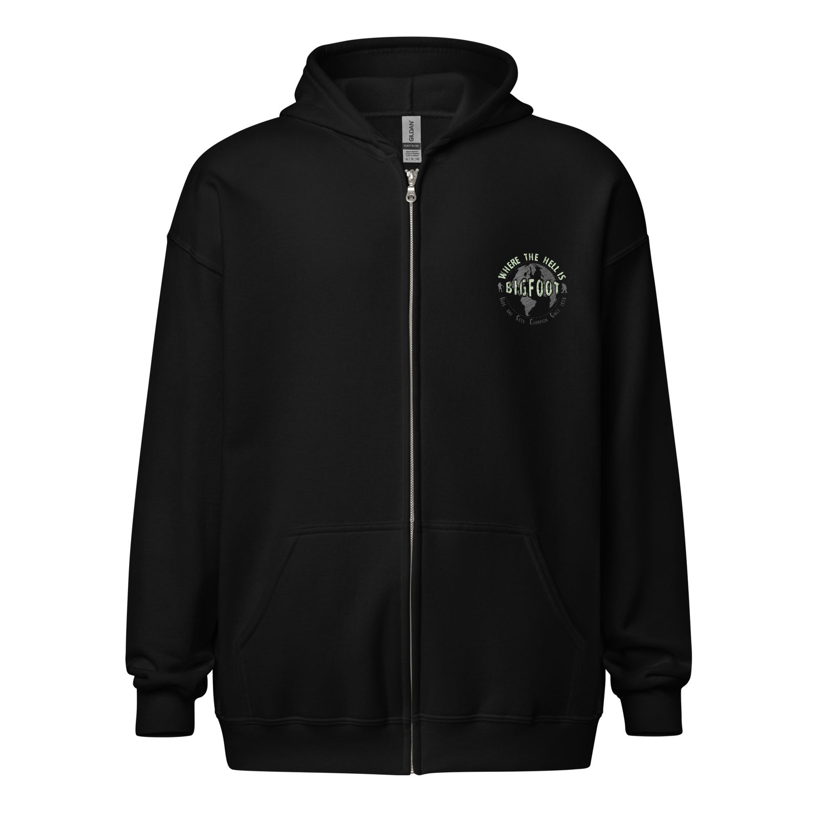 Bigfoot Hide & Seek Champion Zip Hoodie - PNW KYNE