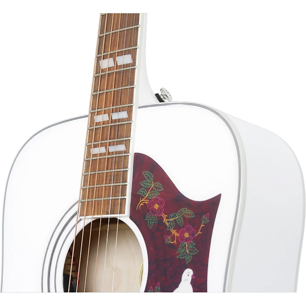 Epiphone EEDV-AW Dove Studio Ltd Ed Acoustic/Electric Alpine White