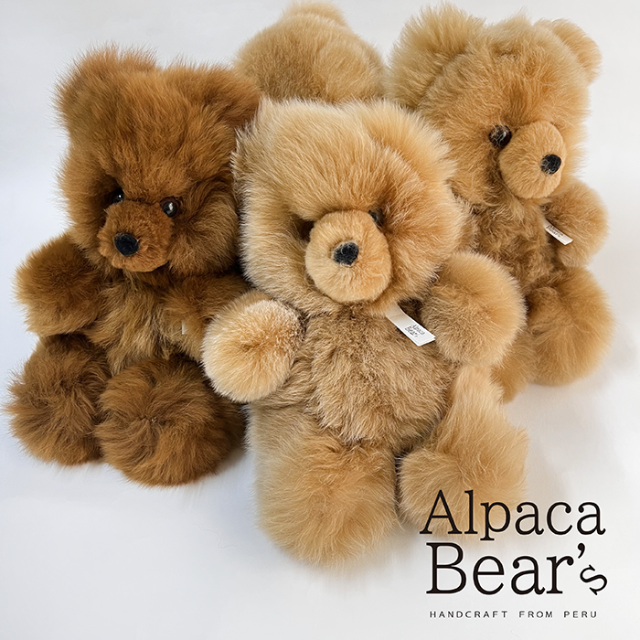 Sit】 アルパカベア テディベア ぬいぐるみ｜Alpaca Bear's（アルパカ