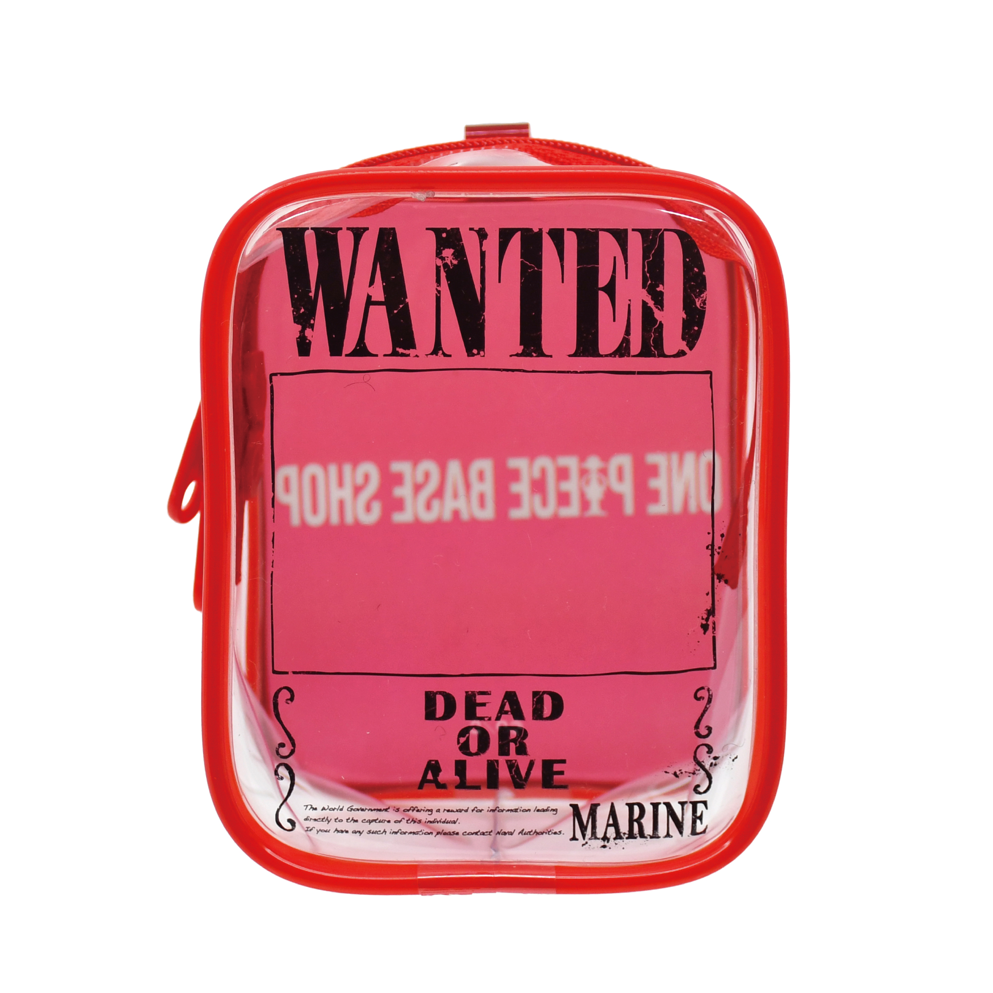 ONE PIECE ゆびぬい クリアポーチ WANTED | ONE PIECE BASE SHOP