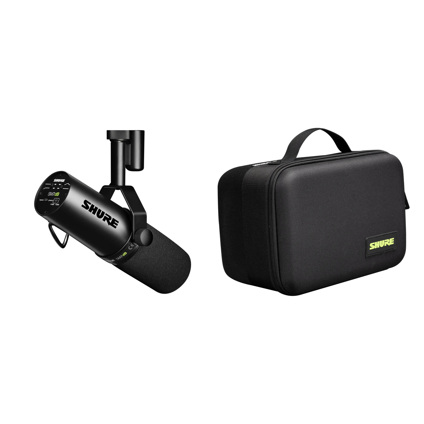 SM7dB & Gator SM7 Carry Case - SM7dB Dynamic Vocal Microphone and